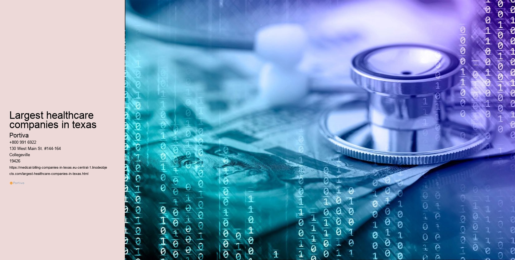 largest healthcare companies in texas